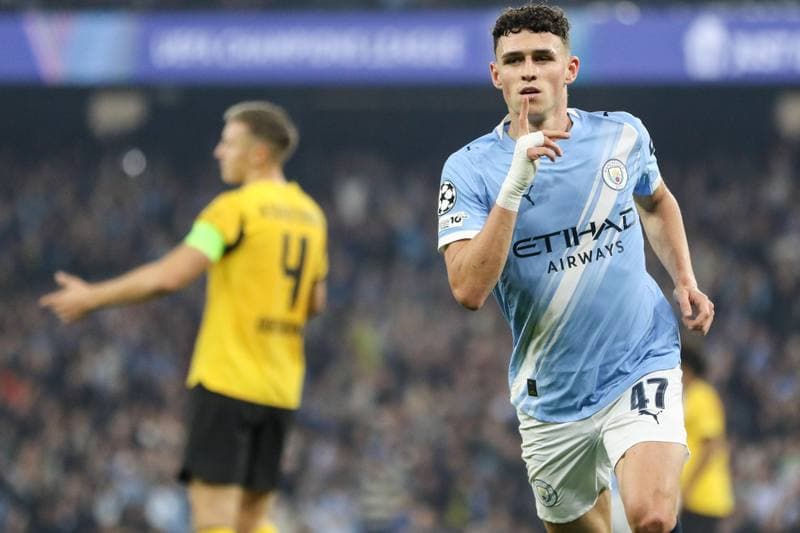 Football. UEFA Champions League. Manchester City - Borussia Dortmund. 05.11.2025