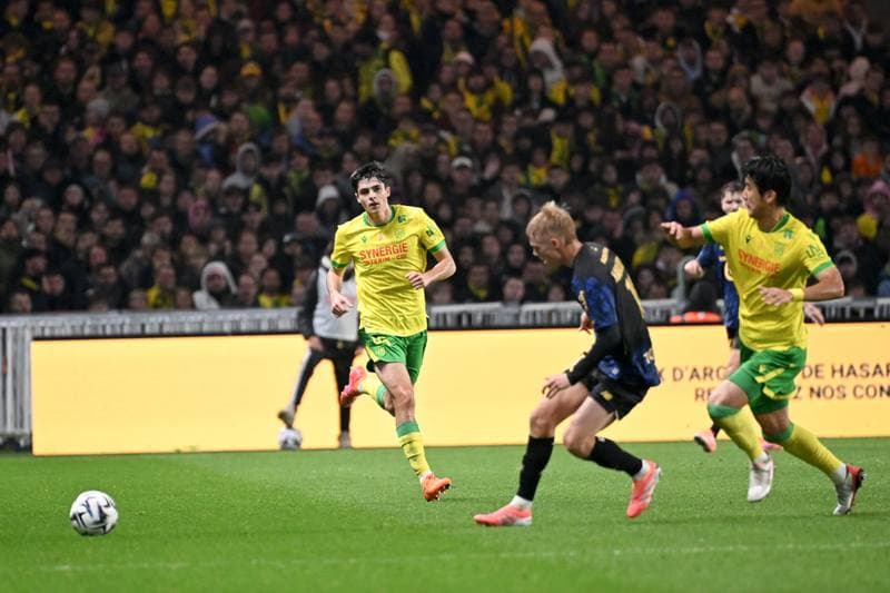 Football. Ligue 1. FC Nantes - Lille OSC. 19.10.2025