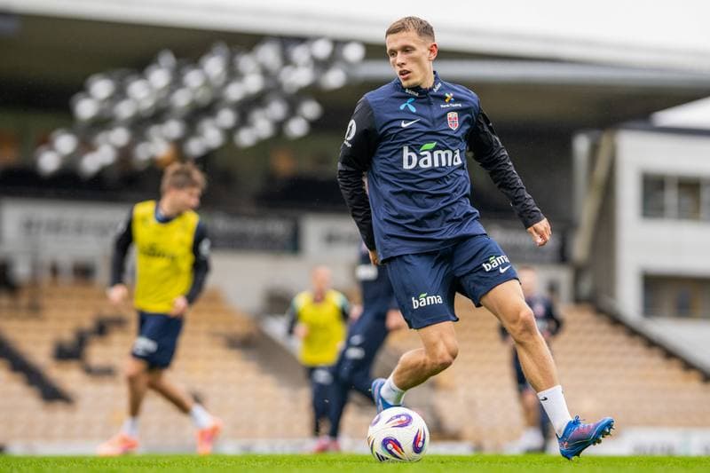 Football. Norway. Training. 07.10.2025