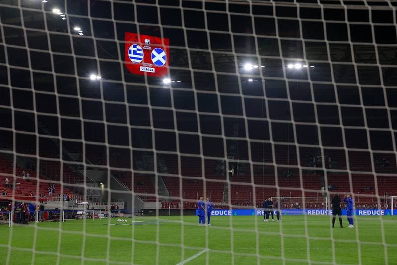 Football. 2026 FIFA World Cup Qualifiers. Greece - Scotland. 15.11.2025