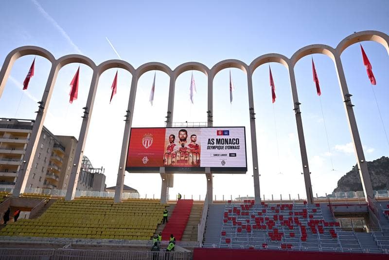 Football. Ligue 1 McDonald's. AS Monaco - Olympique Lyonnais. 03.01.2026