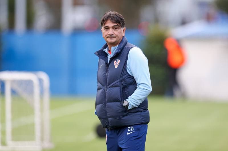 Football. Croatia. Training. 07.10.2025