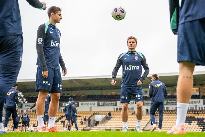 Football. Norway. Training. 07.10.2025