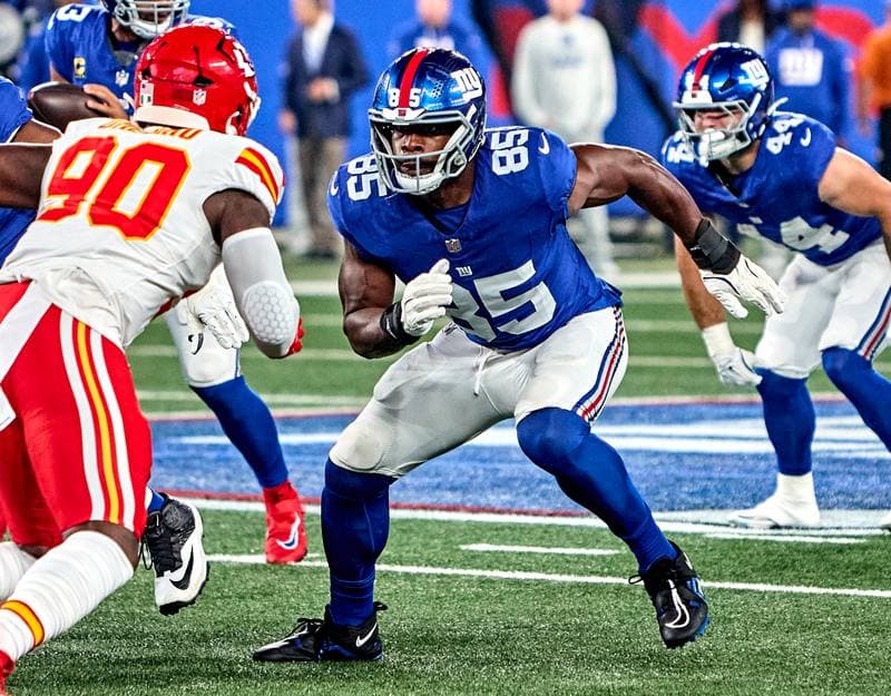 Football. NFL. Kansas City Chiefs - New York Giants. 21.09.2025