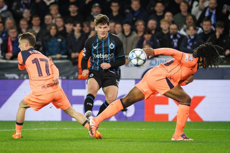 Football. UEFA Champions League. Club Brugge - Barcelona. 05.11.2025