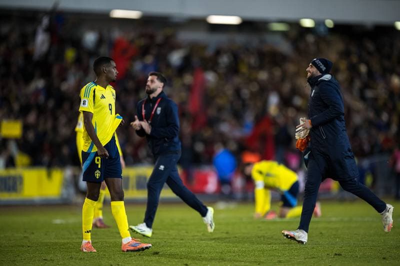 Football. FIFA World Cup Qualifier. Sweden - Kosovo. 13.10.2025
