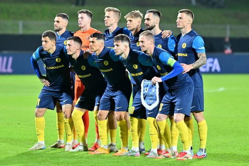 Football. UEFA Conference League. Celje - AEK Athens. 02.10.2025