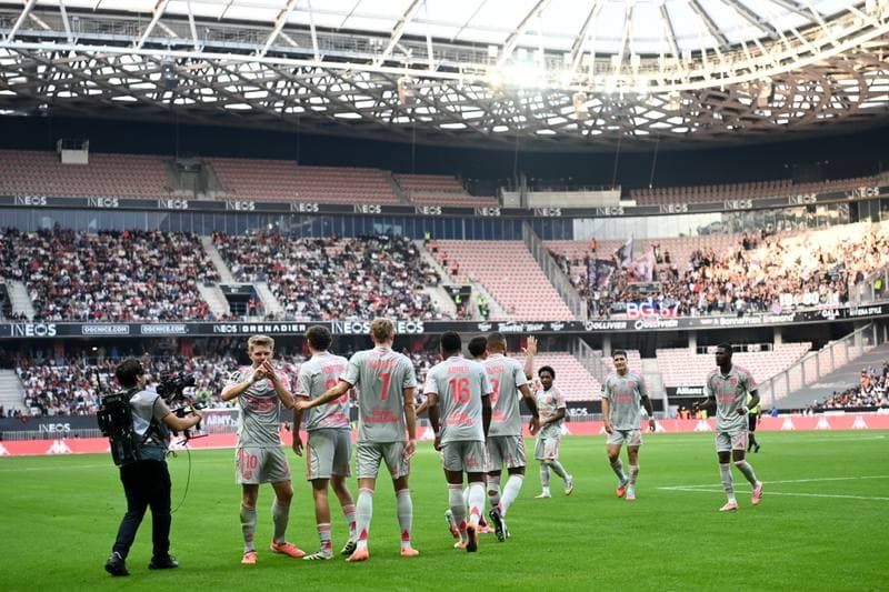 Football. Ligue 1 McDonald's. OGC Nice - Olympique Lyonnais. 18.10.2025
