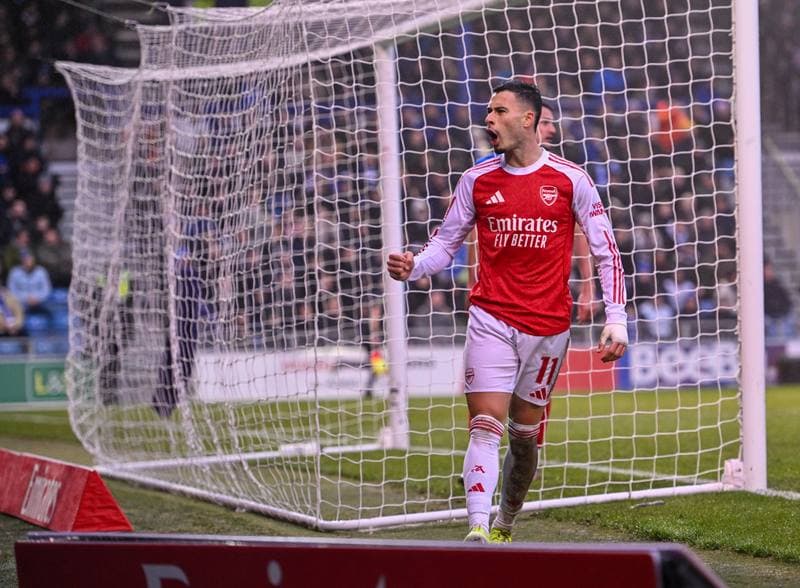 Football. Emirates FA Cup. Portsmouth - Arsenal. 11.01.2026
