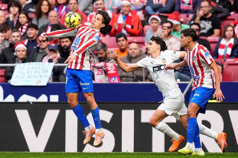 Football. La Liga. Atletico Madrid - Valencia CF. 13.12.2025
