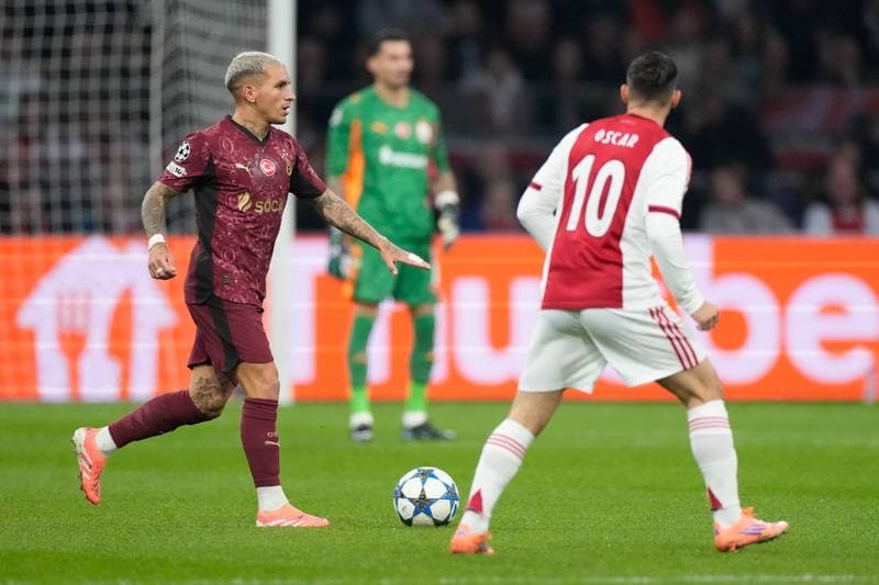 Football. UEFA Champions League. Ajax - Galatasaray. 05.11.2025