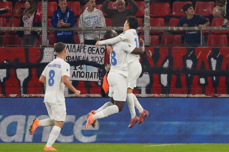 Football. 2026 FIFA World Cup Qualifiers. Greece - Scotland. 15.11.2025