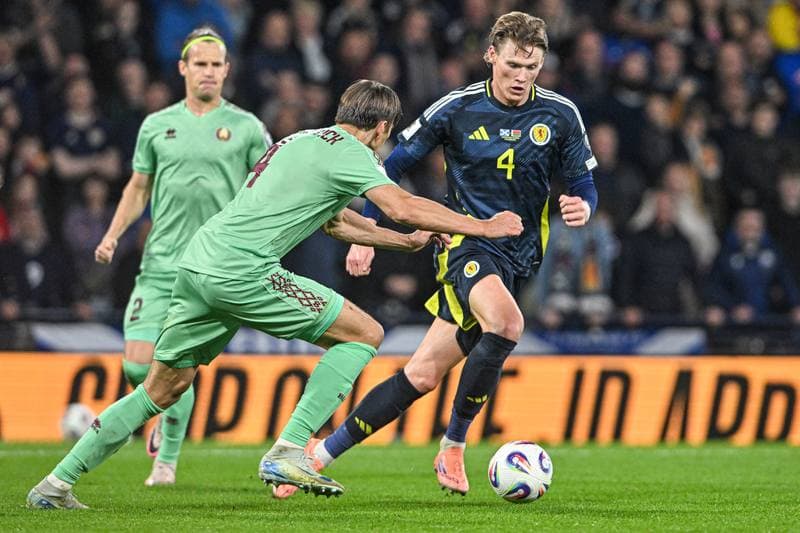 Football. 2026 FIFA World Cup Qualifiers. Scotland - Belarus. 12.10.2025