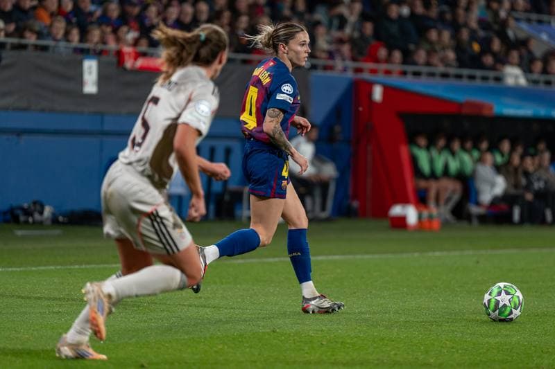 Football. UEFA Women's Champions League. FC Barcelona - SL Benfica. 14.03.2026