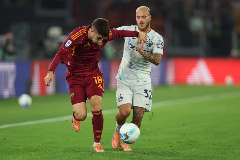 Football. Serie A. AS Roma - FC Internazionale. 18.10.2025
