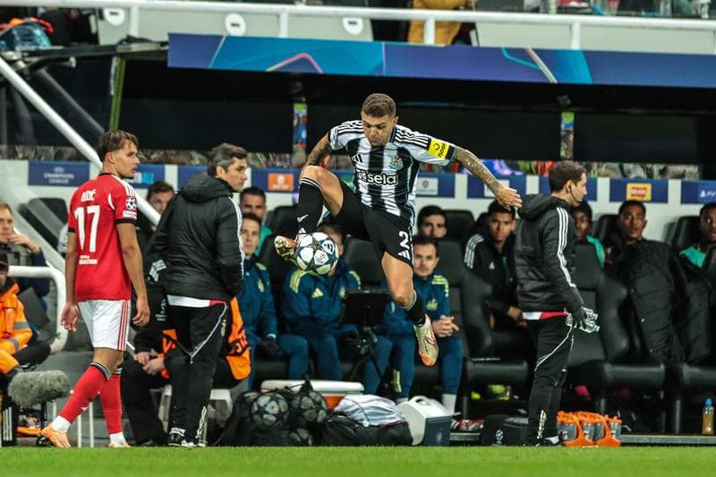 Football. UEFA Champions League. Newcastle United - Benfica. 21.10.2025