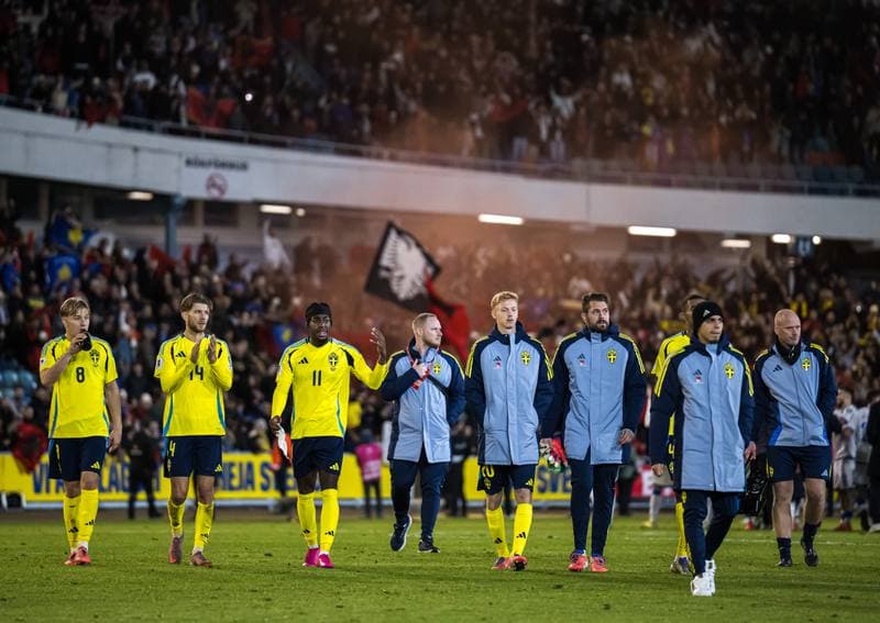 Football. FIFA World Cup Qualifier. Sweden - Kosovo. 13.10.2025