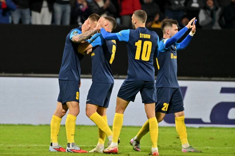 Football. UEFA Conference League. Celje - AEK Athens. 02.10.2025