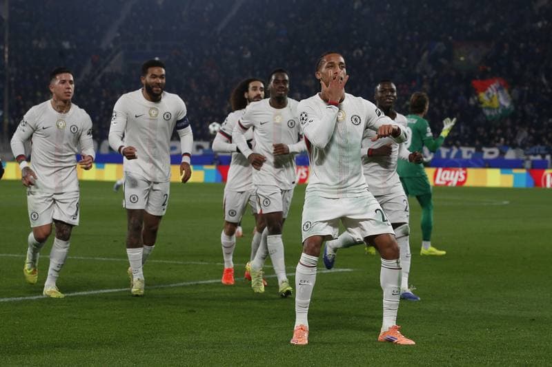 Football. UEFA Champions League. Atalanta BC - Chelsea FC. 06.12.2025