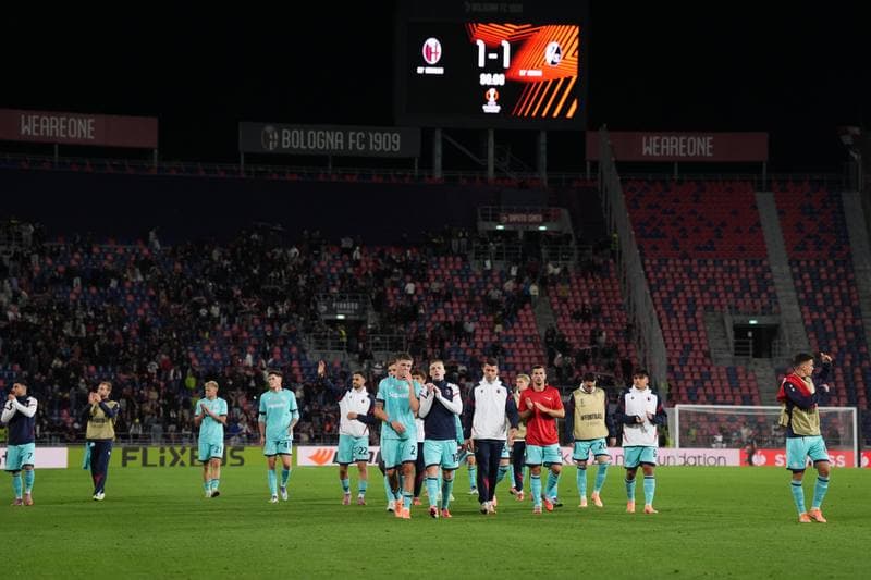 Football. UEFA Europa League. Bologna - Freiburg. 02.10.2025