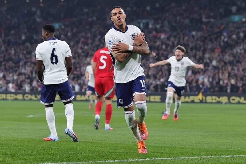 Football. International Friendly. England - Wales. 09.10.2025