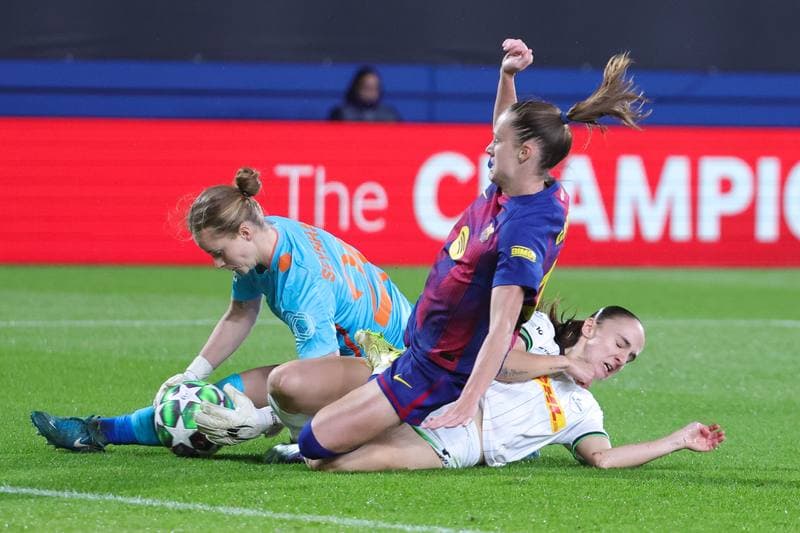 Football. UEFA Women's Champions League. Barcelona - OH Leuven. 12.11.2025