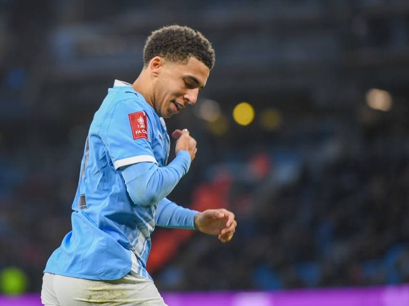 Football. Emirates FA Cup. Manchester City - Exeter City. 10.01.2026