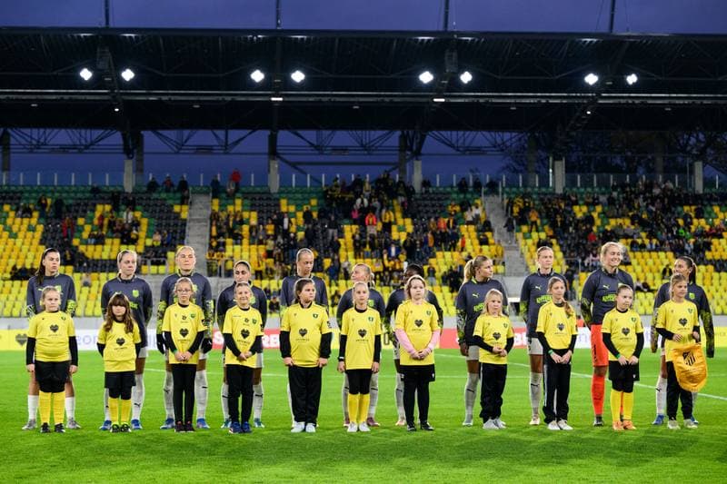 Football. UEFA Women's Europa Cup. Katowice - HAcken. 16.10.2025