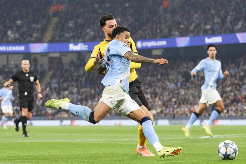Football. UEFA Champions League. Manchester City - Borussia Dortmund. 05.11.2025