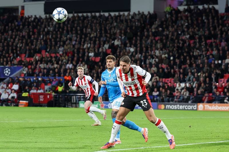 Football. UEFA Champions League. PSV Eindhoven - Napoli. 21.10.2025