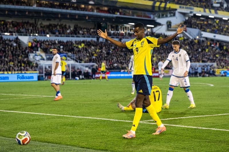 Football. FIFA World Cup Qualifier. Sweden - Kosovo. 13.10.2025