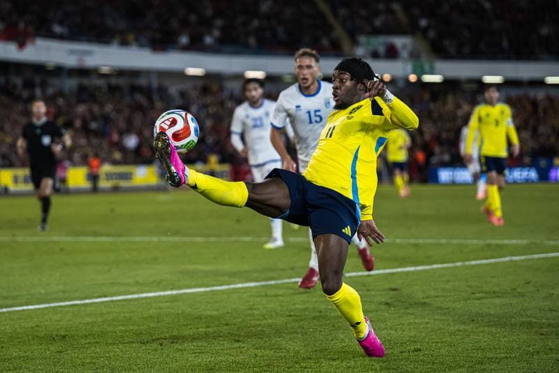 Football. FIFA World Cup Qualifier. Sweden - Kosovo. 13.10.2025