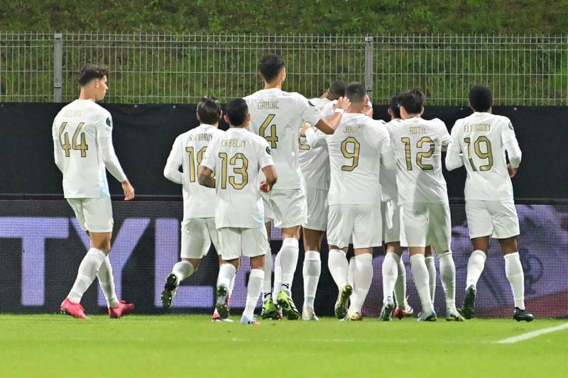Football. UEFA Conference League. Celje - AEK Athens. 02.10.2025