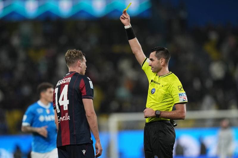 Football. EA Sports FC Supercup. Napoli - Bologna. 22.12.2025