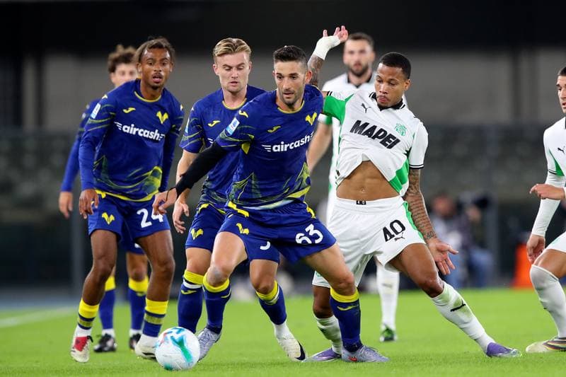 Football. Serie A. Hellas Verona - Sassuolo. 03.10.2025
