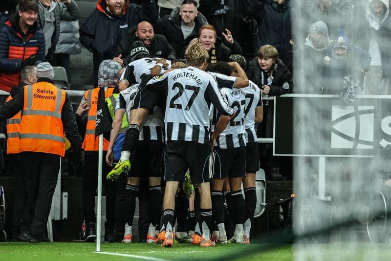 Football. Premier League. Newcastle United - Manchester City. 21.11.2025