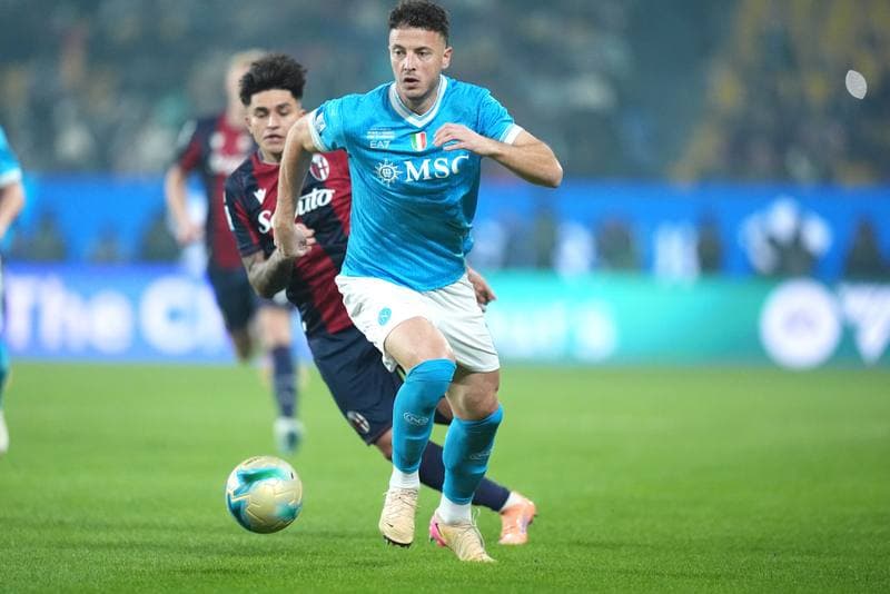 Football. EA Sports FC Supercup. Napoli - Bologna. 22.12.2025