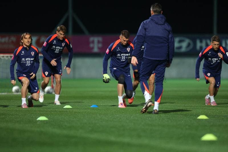 Football. Croatia. Training. 10.11.2025