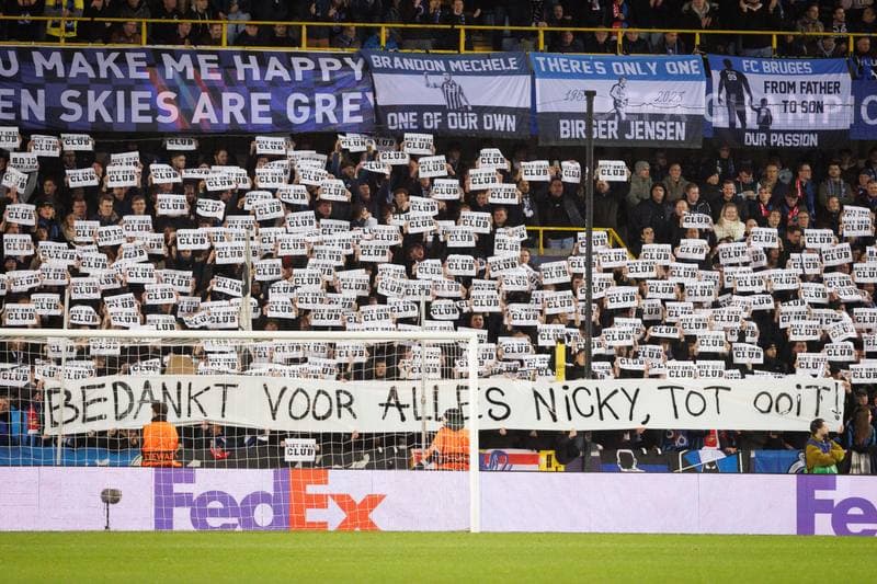 Football. UEFA Champions League. Club Brugge - Arsenal. 10.12.2025
