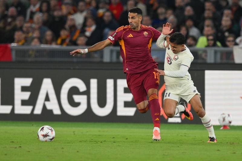 Football. UEFA Europa League. AS Roma - Lille. 02.10.2025