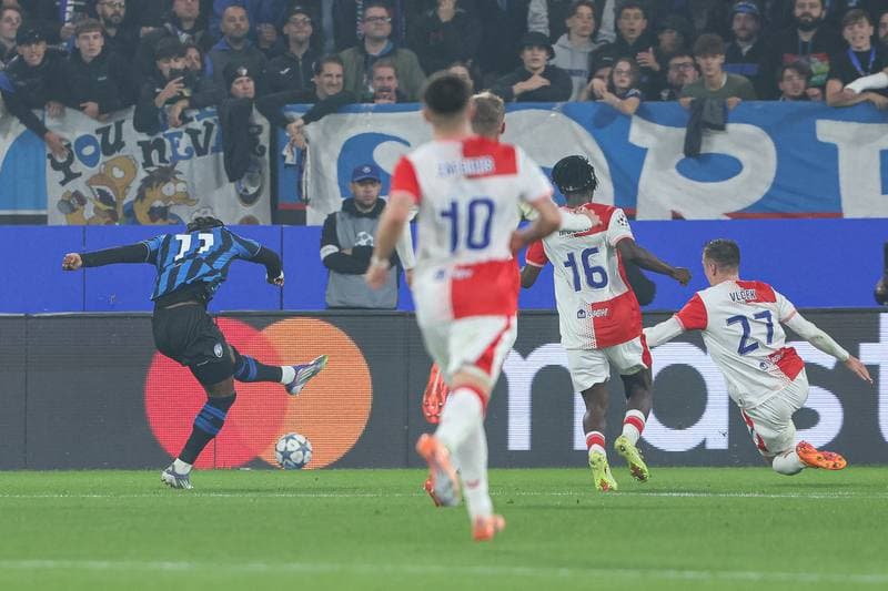 Football. UEFA Champions League. Atalanta - SK Slavia Prague. 22.10.2025