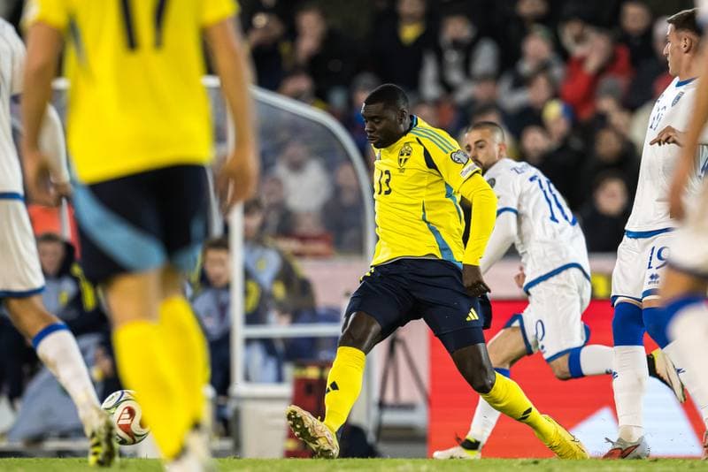 Football. FIFA World Cup Qualifier. Sweden - Kosovo. 13.10.2025