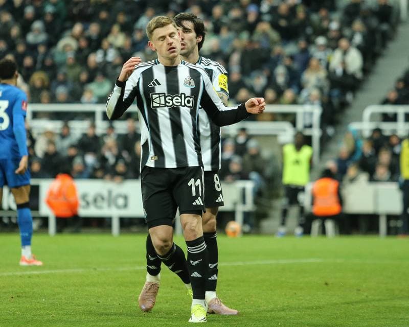 Football. Emirates FA Cup. Newcastle United - Bournemouth. 10.01.2026