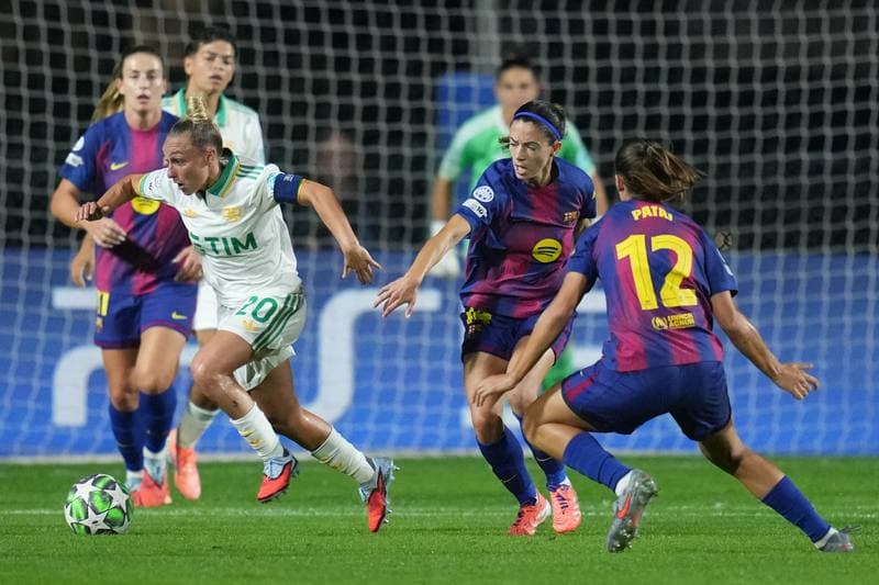 Football. UEFA Women's Champions League. AS Roma - FC Barcelona. 15.10.2025