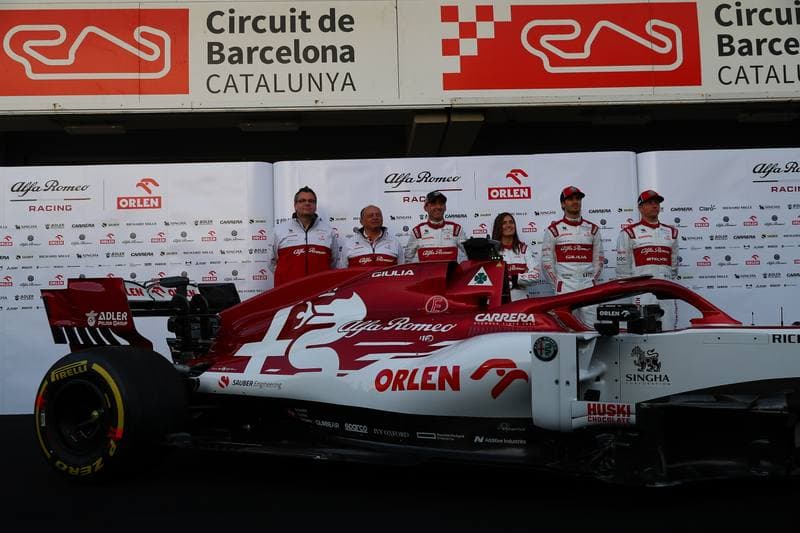 Formula 1. Alfa Romeo Racing. Press Conference. 19.02.2020