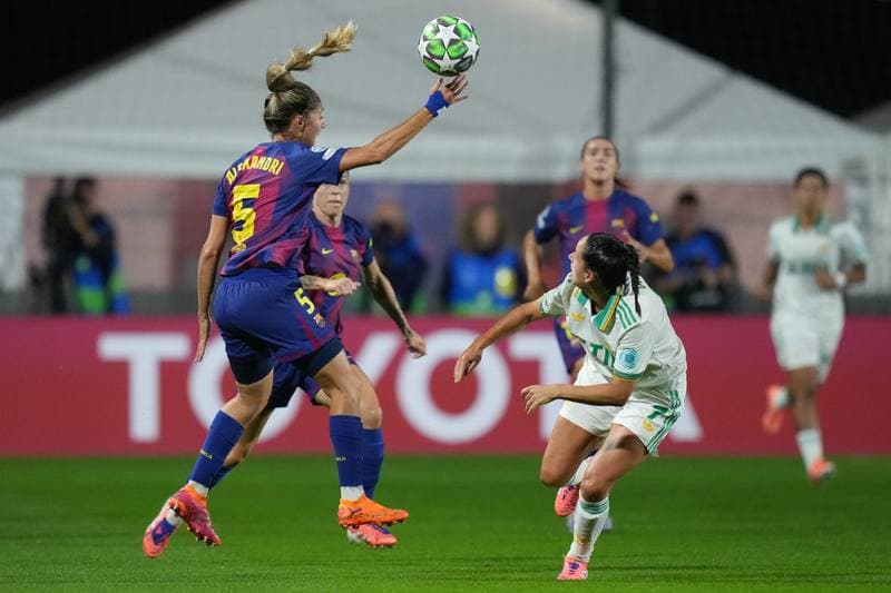 Football. UEFA Women's Champions League. AS Roma - FC Barcelona. 15.10.2025