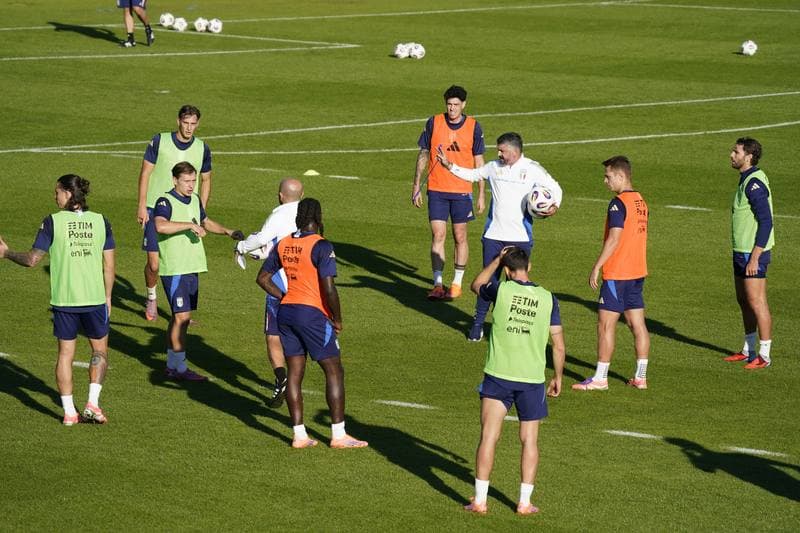 Football. Italy. Training. 07.10.2025