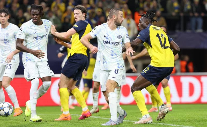 Football. UEFA Champions League. Royale Union Saint-Gilloise - Internazionale. 21.10.2025