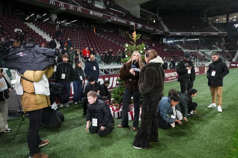 Football. Ligue 1. FC Metz - Paris Saint-Germain. 13.12.2025