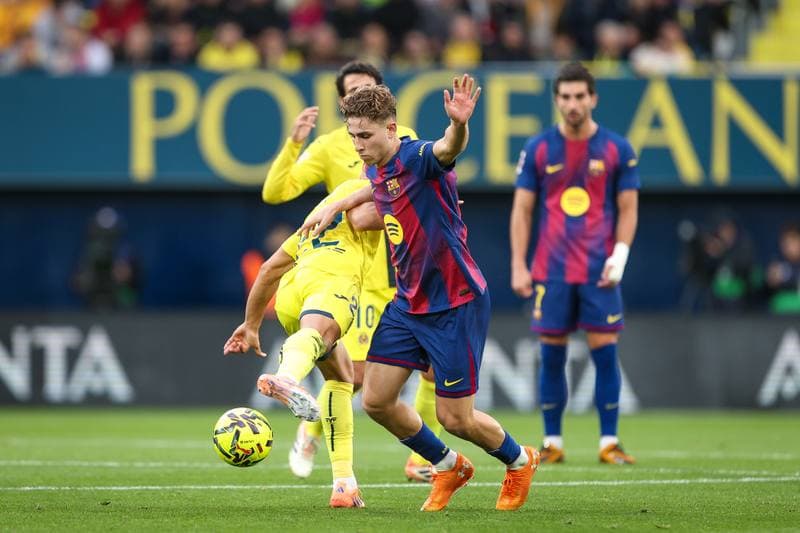 Football. La Liga. Villarreal CF - FC Barcelona. 21.12.2025